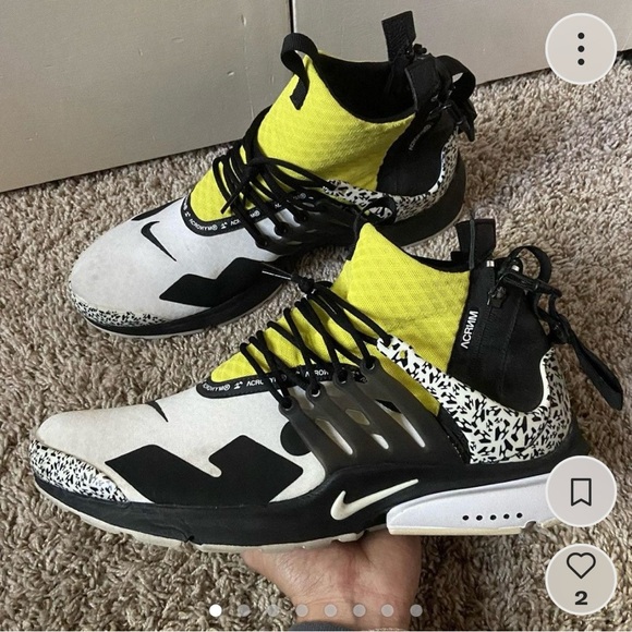 Nike Air Presto Acronym trainers; Sz 10.0; great used condition - Picture 1 of 13